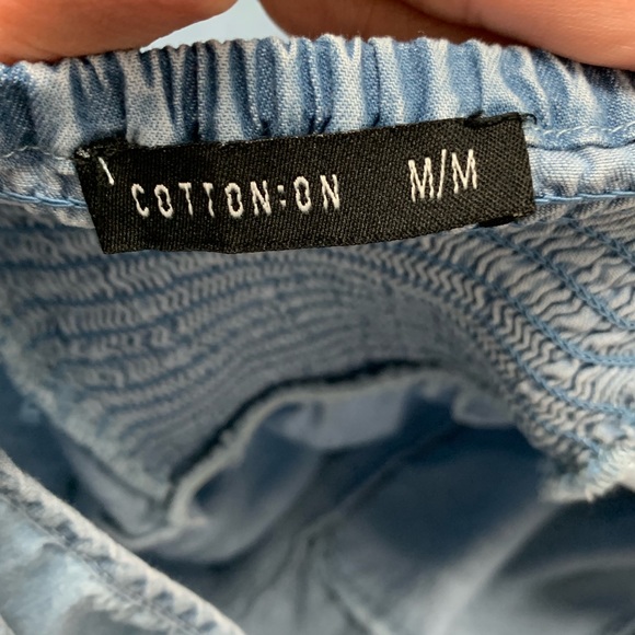 Cotton On Light Blue Denim Style Dress - Picture 4 of 5